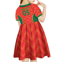 Custom Portugal Football 2026 Kid Short Sleeve Dress Road To Glory