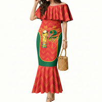 Custom Portugal Football 2026 Mermaid Dress Road To Glory