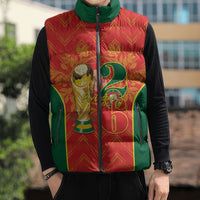 Custom Portugal Football 2026 Sleeveless Puffer Jacket Road To Glory