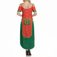 Custom Portugal Football 2026 Summer Maxi Dress Road To Glory