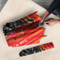 Spain Football 2026 Umbrella La Roja Brave Bull Striped Style