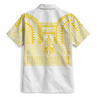 Philippines Filipinos Hawaiian Shirt Igorot Tribal Pattern White