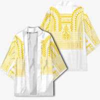 Philippines Filipinos Kimono Igorot Tribal Pattern White