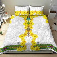 Enkutatash Ethiopia New Year Bedding Set Tilet Pattern With Adey Abeba Flowers LT05 - Wonder Print Shop