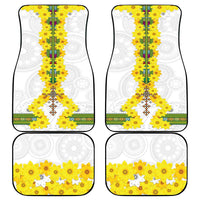 Enkutatash Ethiopia New Year Car Mats Tilet Pattern With Adey Abeba Flowers LT05 - Wonder Print Shop