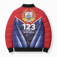 Cuba Bomber Puffer Jacket 123 Years Of Independence - Wonder Print Shop