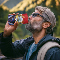 Cuba 4 in 1 Can Cooler Tumbler 123 Years Of Independence - Wonder Print Shop