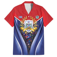 Cuba Family Matching Short Sleeve Bodycon Dress and Hawaiian Shirt 123 Years Of Independence - Wonder Print Shop