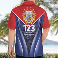 Cuba Hawaiian Shirt 123 Years Of Independence - Wonder Print Shop