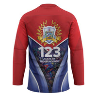 Cuba Hockey Jersey 123 Years Of Independence - Wonder Print Shop