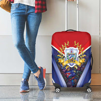 Cuba Luggage Cover 123 Years Of Independence - Wonder Print Shop