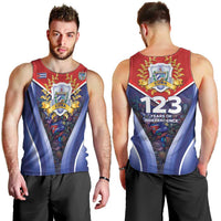 Cuba Men Tank Top 123 Years Of Independence - Wonder Print Shop