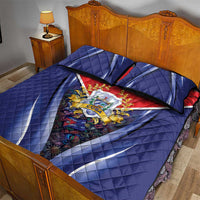 Cuba Quilt Bed Set 123 Years Of Independence - Wonder Print Shop