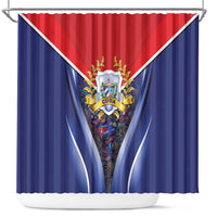 Cuba Shower Curtain 123 Years Of Independence - Wonder Print Shop