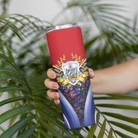 Cuba Skinny Tumbler 123 Years Of Independence - Wonder Print Shop
