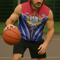 Cuba Sleeveless Zip Hoodie 123 Years Of Independence - Wonder Print Shop