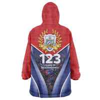 Cuba Wearable Blanket Hoodie 123 Years Of Independence - Wonder Print Shop