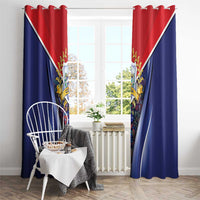 Cuba Window Curtain 123 Years Of Independence - Wonder Print Shop
