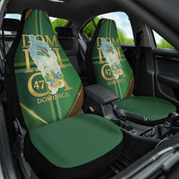 Dominica Independence Day Car Seat Cover 47 Years Of Freedom - Wonder Print Shop