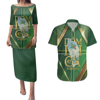 Dominica Independence Day Couples Matching Puletasi and Hawaiian Shirt 47 Years Of Freedom - Wonder Print Shop