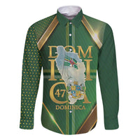 Dominica Independence Day Family Matching Long Sleeve Bodycon Dress and Hawaiian Shirt 47 Years Of Freedom - Wonder Print Shop