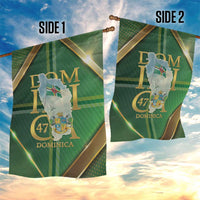 Dominica Independence Day Garden Flag 47 Years Of Freedom - Wonder Print Shop