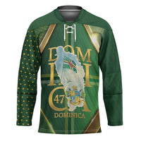 Dominica Independence Day Hockey Jersey 47 Years Of Freedom - Wonder Print Shop