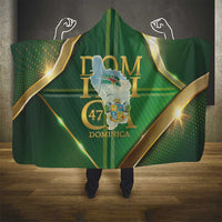 Dominica Independence Day Hooded Blanket 47 Years Of Freedom - Wonder Print Shop