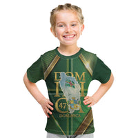 Dominica Independence Day Kid T Shirt 47 Years Of Freedom - Wonder Print Shop