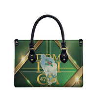 Dominica Independence Day Leather Bag 47 Years Of Freedom - Wonder Print Shop