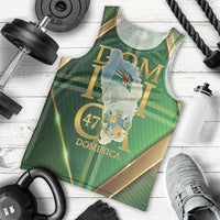 Dominica Independence Day Men Tank Top 47 Years Of Freedom - Wonder Print Shop
