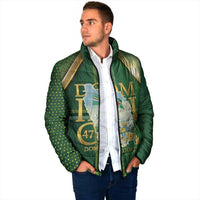 Dominica Independence Day Padded Jacket 47 Years Of Freedom - Wonder Print Shop