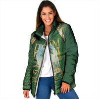 Dominica Independence Day Padded Jacket 47 Years Of Freedom - Wonder Print Shop