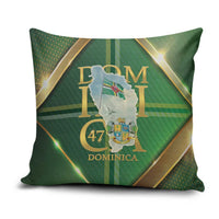 Dominica Independence Day Pillow Cover 47 Years Of Freedom - Wonder Print Shop