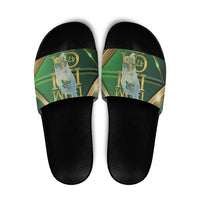 Dominica Independence Day Slide Sandals 47 Years Of Freedom - Wonder Print Shop