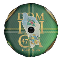 Dominica Independence Day Spare Tire Cover 47 Years Of Freedom - Wonder Print Shop