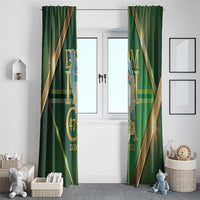 Dominica Independence Day Window Curtain 47 Years Of Freedom - Wonder Print Shop