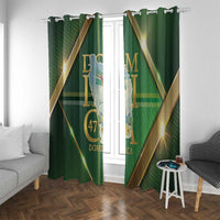 Dominica Independence Day Window Curtain 47 Years Of Freedom - Wonder Print Shop