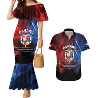 Panama Independence Day Couples Matching Mermaid Dress and Hawaiian Shirt Special Style - Wonder Print Shop