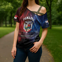 Panama Independence Day Cross Shoulder Shirt Special Style - Wonder Print Shop