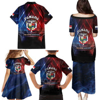 Panama Independence Day Family Matching Puletasi and Hawaiian Shirt Special Style - Wonder Print Shop