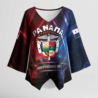 Panama Independence Day Kimono Sleeve Blouse Special Style - Wonder Print Shop