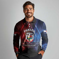 Panama Independence Day Long Sleeve Polo Shirt Special Style - Wonder Print Shop