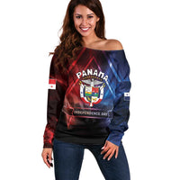 Panama Independence Day Off Shoulder Sweater Special Style - Wonder Print Shop