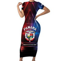 Panama Independence Day Short Sleeve Bodycon Dress Special Style - Wonder Print Shop