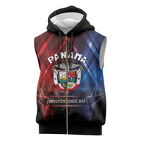 Panama Independence Day Sleeveless Zip Hoodie Special Style - Wonder Print Shop