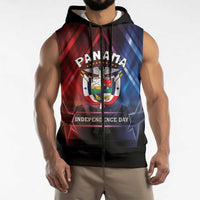 Panama Independence Day Sleeveless Zip Hoodie Special Style - Wonder Print Shop