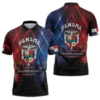 Panama Independence Day Zipper Polo Shirt Special Style - Wonder Print Shop
