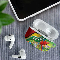 Guyana Republic Day AirPods Case Happy Mashramani Flag Style