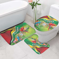 Guyana Republic Day Bathroom Set Happy Mashramani Flag Style
